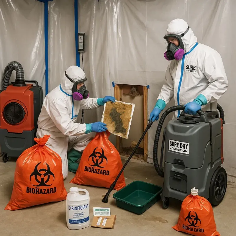 Contaminated Water Handling Protocols process in Cologne, MN